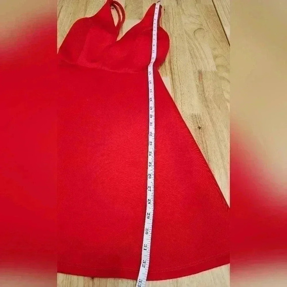 Wet Seal Women's Size S Hot Gal Red Mini Dress NWT - Picture 3 of 10